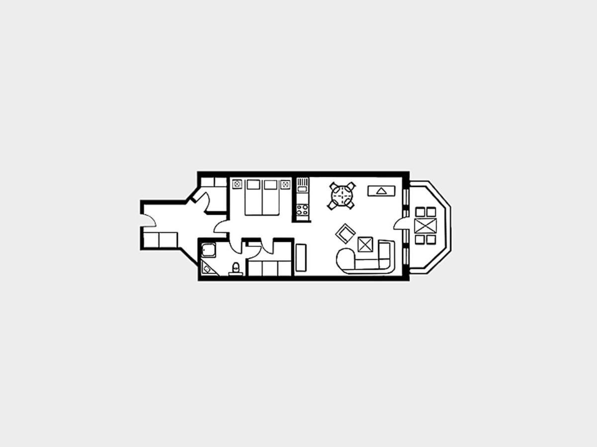 Strandvillen Binz - 1-Raum-Ferienwohnung Mit Meerblick Und Balkon Sv-763 Dış mekan fotoğraf